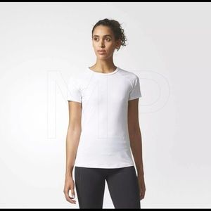 ADIDAS NWT White Speed Tee Size S Retail $50